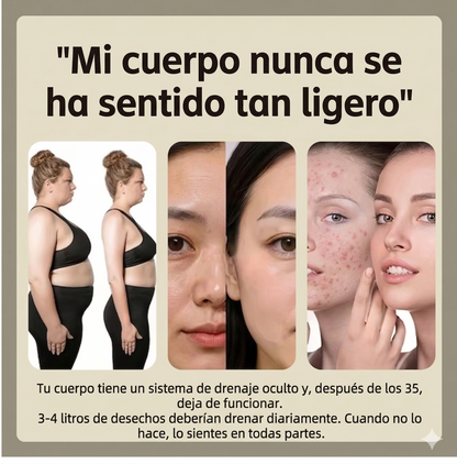 CÁPSULAS DE DRENAJE LINFÁTICO